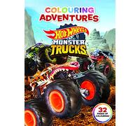 Hot Wheels Monster Trucks: Colouring Adventures (Mattel)