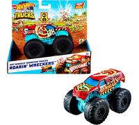 Hot Wheels Monster Trucks Demo Derby Demolitore Ruggente Roarin' Wreeckers HDX66
