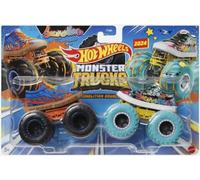 Hot Wheels Monster Trucks Demolition Doubles - Metal Cars, scala 1:64, Sneakerhead vs Sneaker Head