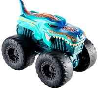 Hot Wheels - Monster Trucks Demolitore Ruggente Mega Wrex, veicolo in scala 1:43 con luci e suoni, canzone, Giocattolo e regalo per Bambini 3+ Anni, HDX64