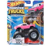 Hot Wheels Monster Trucks Dodge Charger 440 R/T, scala 1:64, rosa