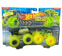 Hot Wheels Monster Trucks - Loco Punk & Hotweiler 2 Pack - 1:64 Scale Diecast Toy Vehicles