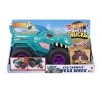 Hot Wheels - Veicolo Monster Trucks Mega Wrexdivora Veicoli, dai 3 Anni in Su, GYL13