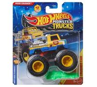 Hot Wheels Monster Trucks Mood Crusher [Giallo] Back to Basics 3/8, Nuovo per 2026! Scala 1:64 Diecast Toy Vehicle