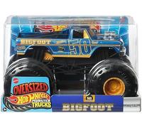 Hot Wheels Monster Trucks Oversize 50° Anniversario Bigfoot Scala 1:24