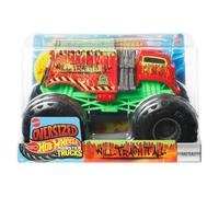 Hot Wheels Veicolo giocattolo Monster Trucks Will Trash It All Scala 1:24 Per bambini dai 3 anni