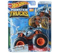 Hot Wheels Monster Trucks Rhinomite, Beast Bashers 7/7 Connect and Crash Car