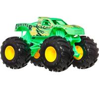 Hot Wheels Monster Trucks Veicolo giocattolo Gunkster Scala 1:24 per bambini dai 3 anni in poi