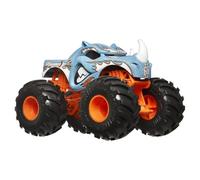Hot Wheels Monster Trucks - Veicolo giocattolo Rhinomite, scala 1:24, per bambini dai 3 anni in su