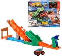 Hot Wheels Monster Trucks - Crocodile Crash Challenge - 1 pz.