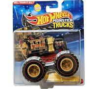 Hot Wheels Monster Trucks Will Trash It All Dump Truck [caccia al tesoro] include auto schiacciata, nuovo per il 2026! Veicolo giocattolo pressofuso in scala 1:64