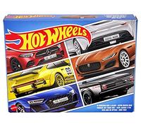 Hot Wheels - Multipack Car Culture Europa con 6 macchinine in scala 1:64, decorazioni autentiche, carrozzerie popolari, ruote che girano, giocattolo per bambini, 3+ anni, HLK51