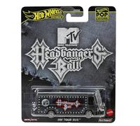 Hot Wheels MUSIC TV Furgone Modello HW TOUR BUS - Die Cast Scala 1:64 - lunghezza 7cm - JBL64 - Serie Pop Culture