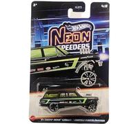 Hot Wheels Neon Speeders '64 Chevy Nova Gasser [nero] 4/8, scala 1:64, veicolo giocattolo pressofuso