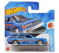Hot Wheels - Nissan Maxima Drift Car - HW J-Imports 4/10 - HKK65 - Short Card - Blu - Mattel 2023