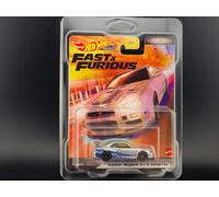 Hot Wheels Nissan Skyline R34 GTR Fast And Furious DMC55-957L ' 1/64