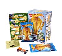 Hot Wheels- Pack Premio con 10 Veicoli a Sorpresa Impacchettati Singolarmente e 10 Adesivi, Giocattolo per Bambini 3+ Anni, GWN97