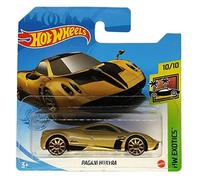 Hot Wheels - Pagani Huayra - HW Exotic 10/10 - GRY90 - Short Card - Oro - Mattel 2021
