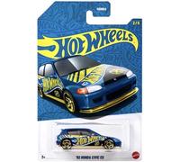 Hot Wheels Pearl & Chrome '92 Honda Civic EG [Blue] 2/6-1:64 Scala Diecast Toy Vehicle