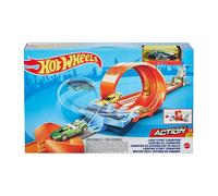 Hot Wheels -Pista Acrobazie nel Loop con Lanciatore Doppio