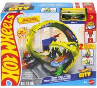 HOT WHEELS Pista ATTACCO SERPENTE Playset con 1 auto Serie CITY JBM63