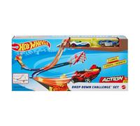 Hot Wheels Piste per Macchinine da Rally, Playset con Due Veicoli Assortiti, Giocattolo per Bambini 4+ anni, DNN81