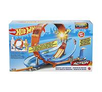 Hot Wheels - Playset Schianti Acrobatici del Loop Gigante da 71 cm Pista Macchinine con Veicolo e Lanciatore, Giocattolo per Bambini 5+Anni, HCB00