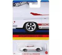 Hot Wheels Porsche 356 Porsche Speedster scala 1:64 pressofuso, bianco