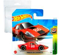 Hot Wheels Porsche 904 Carrera GTS HW Exotics 1/10 (158/250) HTD94 Rosso 2024 + Protector Short Card Frikimonkey