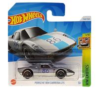 Hot Wheels - Porsche 904 Carrera GTS - HW Exotics 1/10 - HRY73 - Short Card - Argento metallizzato - Mattel 2024 - 1:64