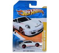 Hot Wheels Porsche 911 GT3 RS, 2011 nuovi modelli 36/50 [bianco] 36/244