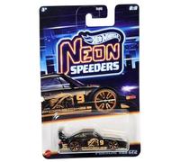 Hot Wheels Porsche 993 GT2, Neon Speeders Series, 1:64 Scale Diecast Car, 8/8