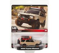 Mattel Hot Wheels Premium Toyota 4runner Escale 1:44 Marrone