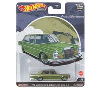 Hot Wheels Premium 2022 Auto Strasse 1/5 '72 Mercedes-Benz 280 SEL (BBHCK18)
