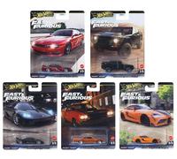 Hot Wheels Premium 2025 Fast & Furious Set 5 Pezzi 1:64 Toyota Lamborghini
