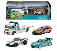 Hot Wheels Premium BRE Datsun - Set di 4 veicoli da collezione 1:64