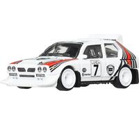 Hot Wheels Premium Car Culture - Lancia Delta S4, modellino da collezione in scala 1:64 con telaio in metallo e pneumatici Real Riders, decorazioni premium e dettagli realistici, 3+ anni, JKF01