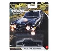 Hot Wheels Premium Car Culture - Mercedes-Benz 300 SEL 6.8 AMG, modellino da collezione in scala 1:64 con telaio in metallo e pneumatici Real Riders, 3+ anni, JKF20