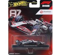 Hot Wheels 1:64 Scala Premium Die-Cast Formula 1 Giocattolo Da Collezione Auto Da Corsa Con Real Riders Pneumatici & Metallo/Metallo Corpo & Telaio
