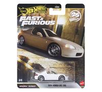 Hot Wheels Premium Auto da collezione 1994 Honda del Sol 1:64, telaio metallo, pneumatici Real Riders