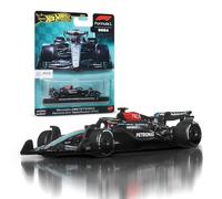 Hot Wheels Premium - Formula 1 auto da corsa, modellino die-cast in scala 1:64 da collezione, con pneumatici Real Riders, carrozzeria e telaio in metallo, giocattolo per fan e collezionisti, JBM16