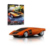 Hot Wheels Premium Lancia Stratos Zero, veicolo Car Culture Circuit Legends da collezione, macchinina Hot Wheels die-cast, giocattolo per bambini, 3+ anni, HRV77