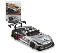 Hot Wheels Premium Mercedes AMG GT3, Veicolo in scala 1:43 da collezione, con pneumatici Real Rider, carrozzeria e Telaio Metal, giocattolo per bambini, 3+ anni fan e collezionisti adulti, HMD44