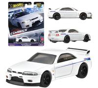 Hot Wheels Premium Nissan Skyline R-33, veicolo Car Culture Circuit Legends da collezione, macchinina Hot Wheels die-cast, giocattolo per bambini 3+ anni e i fan e i collezionisti adulti, HRV99