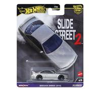 Hot Wheels Premium Nissan Silvia S14, veicolo Car Culture Circuit Legends da collezione, macchinina Hot Wheels die-cast, giocattolo per bambini 3+ anni e i fan e i collezionisti adulti, HKC83