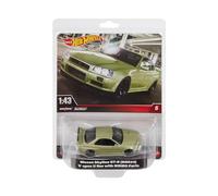 Hot Wheels Premium Diecast Vehicle 1/43 Nissan Skyline GT-R