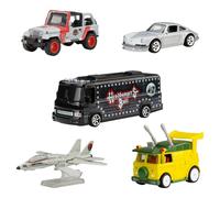 Hot Wheels Veicolo da collezione della cultura pop di alta qualità Volkswagen Kool Auto, scala 1:64, design a tema, telaio in metallo, per bambini dai 3 anni in su
