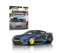 Hot Wheels Premium RTR Mustang Drift, veicolo Car Culture Circuit Legends da collezione, macchinina die-cast, giocattolo per bambini, 3+ anni, JBK48
