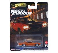 Hot Wheels Premium -veloce & Furious 4/5 1970 Su Plymouth Roadrunner (BBJBL87)