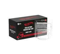 Hot Wheels Protettore Carta Corta, Blister Trasparente, Espositore Macchinine Scala 1:64, Confezione da 10 Pezzi, Prodotto Ufficiale Mattel